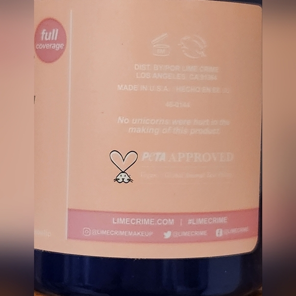 Lime Crime Unicorn Semi Permanent Hair Dye - Mystic (BLUE) New In Box - Picture 6 of 8